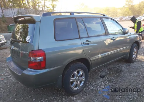 2007 Toyota Highlander V6 z USA, uszkodzony, nr VIN JTEHP21A170202384